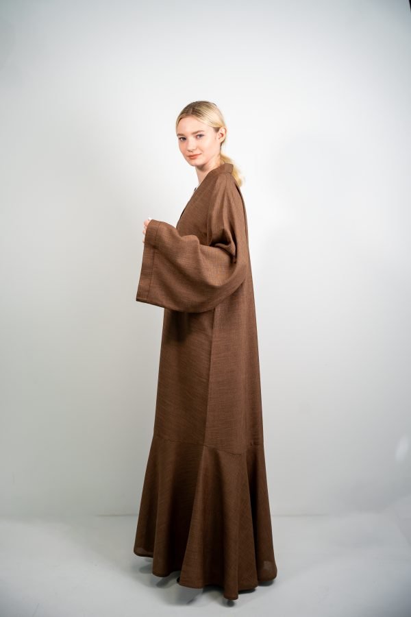 Timeless Brown NV Abaya - Image 4