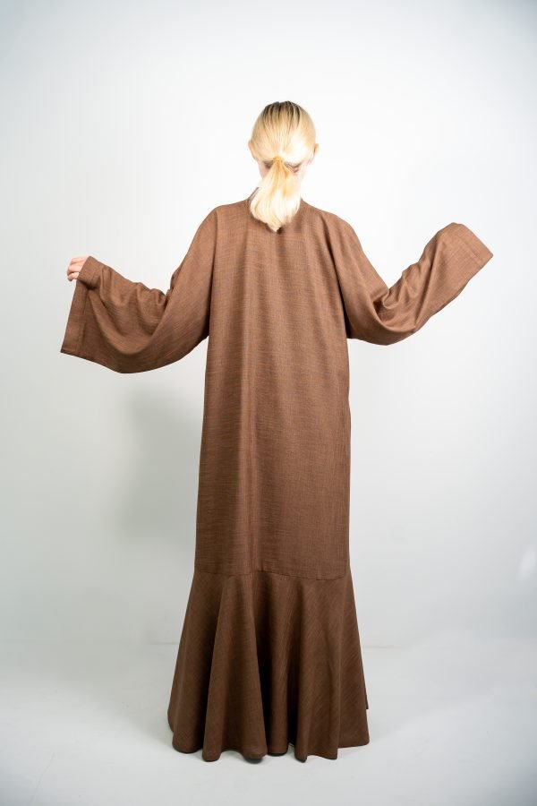 Timeless Brown NV Abaya - Image 2