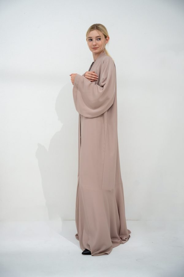 Ethereal Taupe Abaya - Image 4