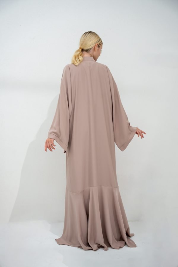 Ethereal Taupe Abaya - Image 2